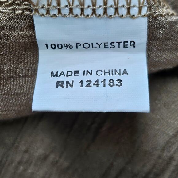 JON & ANNA WOMEN'S CONTEMPORARY LONG-SLEEVE BUTTON-DOWN SHIRT DRESS – SIZE LARGE - Picture 6 of 9